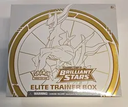 Pokemon TCG Sword & Shield Brilliant Stars Elite Trainer Box - 8 Packs Sealed 820650850127 - Image 1