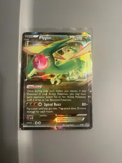 Pokemon TCG Flygon EX Dragon XY61 Black Star Promo HP See Pics - Image 1