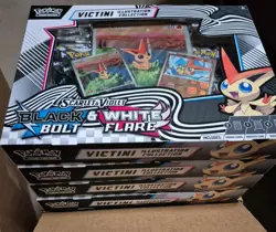 Lot of 10x Pokemon TCG Scarlet & Violet 10.5 Unova Victini Illustration - Image 2
