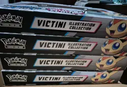 Lot of 10x Pokemon TCG Scarlet & Violet 10.5 Unova Victini Illustration - Image 3