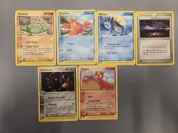 Group of Pokemon E Reader sets (Expedition, Dragon, Ruby&Sapphire) - Image 1