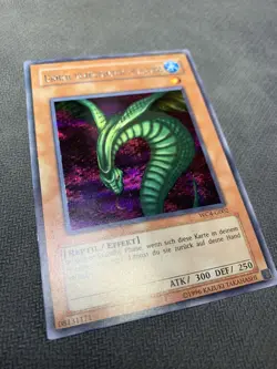 1x Yu-Gi-Oh Sinister Serpent WC4-G002 GERMAN Prismatic Secret Rare MP/LP - Image 2