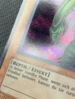 1x Yu-Gi-Oh Sinister Serpent WC4-G002 GERMAN Prismatic Secret Rare MP/LP - Image 3