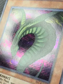 1x Yu-Gi-Oh Sinister Serpent WC4-G002 GERMAN Prismatic Secret Rare MP/LP - Image 4