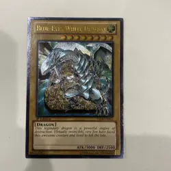 Yu-gi-oh Blue-eyes White Dragon Ultimate Rare Yskr 1st Ed Lp - Image 1
