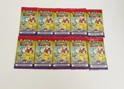 10x Pack 2023 McDONALD'S Pokemon Trading Card Game TCG HAPPY MEAL Toys - Image 1