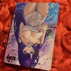 RAIDEN SHOGUN Genshin Impact Goddess Story Anime Waifu Foil Girl ACG Card - Image 3