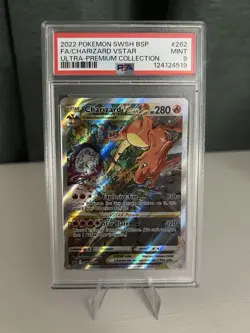 Charizard VSTAR SWSH262 SWSH: Sword & Shield Promo Cards Holo PSA 9 - Image 1