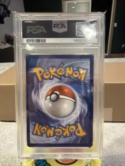 2025 Pokemon Pfl En-Phantasmal Flames #106 Meowth Illustration Rare PSA 9 - Image 2