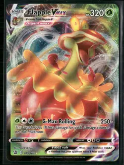 Flapple VMAX #19/163 2021 Battle Styles Holo - Image 1