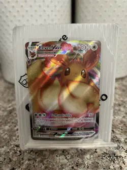Pokemon TCG Eevee VMAX SWSH087 Black Star Promo NEAR MINT/MINT - Image 1