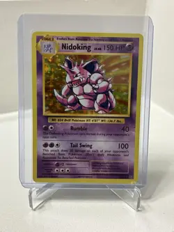 2016 Pokemon XY Evolutions Nidoking Holo 45/108 MP Raw FREE SHIPPING - Image 5