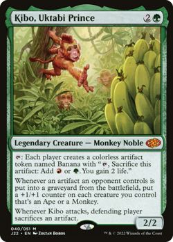 Kibo, Uktabi Prince - J22 #40 | NORMAL | NM | MTG - Image 1