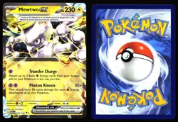 MEWTWO EX 058/182 DOUBLE RARE PARADOX RIFT POKEMON NM - Image 3