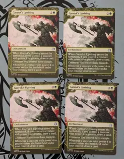 MTG 4 x WILDS OF ELDRAINE Enchanting Tales GARRUK'S UPRISING NM - Image 1