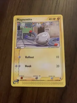Pokemon TCG Magnemite 61/97 EX Dragon LP NM - Image 1