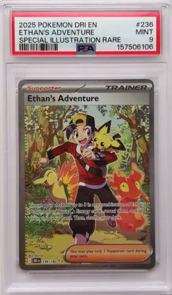 Pokemon Ethan’s Adventure Destined Rivals SIR #236 PSA 9 - Image 1