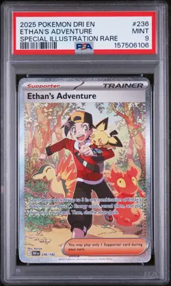 Pokemon Ethan’s Adventure Destined Rivals SIR #236 PSA 9 - Image 3