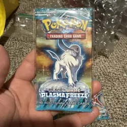 Plasma Freeze Pack Art Set, Pokemon TCG- VERY RARE!!! (4) Boosters - Image 2