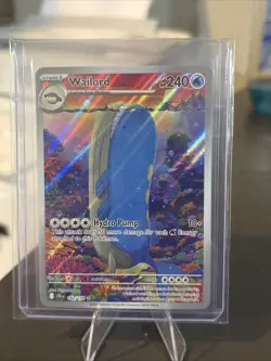 Wailord Illustration Rare - Pokemon TCG SV09: Journey Together 162/159 NM - Image 1