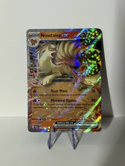 Pokemon TCG Ninetales EX Scarlet & Violet-151 038/165 Holo Double Rare - Image 1