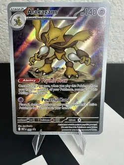 Alakazam 09 Promo Pokemon Mega Evolutions NM/LP - Image 1