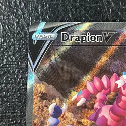 Pokemon Drapion V GG49/GG70 Crown Zenith Galarian Gallery Full Art Holo Rare NM - Image 2