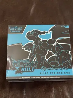Pokemon Center Elite Trainer Box Scarlet & Violet-Black Bolt - Image 1