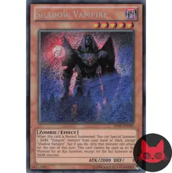 Yugioh Shadow Vampire SHSP-EN030 Secret Rare NM - Image 1