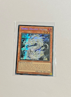 Yu-Gi-Oh! Tenpai Dragon Paidra #MP25-EN064 Prismatic Secret Rare 1st Ed (NM) - Image 1
