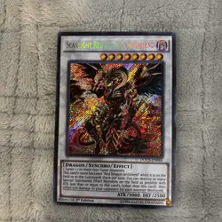 Starlight Red Dragon Archfiend DOCS-EN046 Secret Rare VLP Yu-Gi-Oh - Image 1