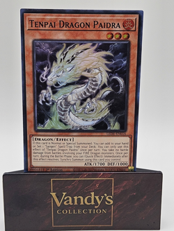 Konami Yu-Gi-Oh! Tenpai Dragon Paidra LEDE-EN016 1st Edition Super Rare - Image 1