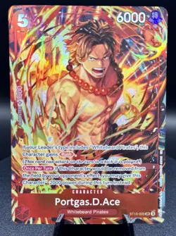 Portgas.D.Ace (Illustration Box Vol.5) ST15-005 One Piece Promo NM/M - Image 1