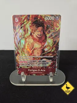 One Piece Illustration Box Vol. 5 Promo Portgas D. Ace ST15-005 SR English - Image 1