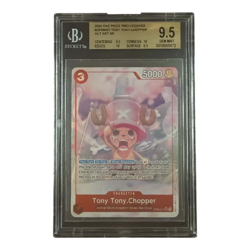 2024 ONE PIECE TWO LEGENDS TONY TONY.CHOPPER #007 ALT ART SR BGS 9.5 GEM MINT - Image 1
