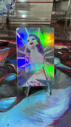 *RARE* Rumi McDonald’s KPOP DEMON HUNTERS Huntrix Meal Card Holo Triple Star. - Image 2