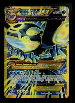 Primal Kyogre EX 96/98 XY Ancient Origins 2015 Full Art Holo Pokemon Card TCG - Image 1