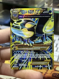 Primal Kyogre EX 96/98 XY Ancient Origins 2015 Full Art Holo Pokemon Card TCG - Image 3