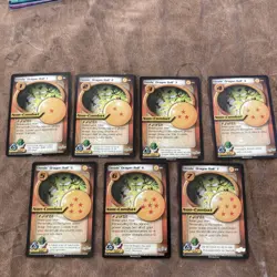 Dragon Ball Z CCG card Dende Dragon Ball 1 2 3 4 5 6 7 unlimited Rare NM - Image 1
