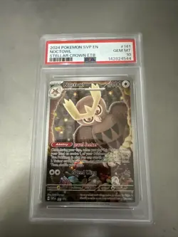 PSA 10 Noctowl 141 Sv: Scarlet & Violet Promo Cards Holo - Image 1