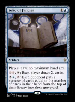 MTG Folio of Fancies LP Light Play Throne of Eldraine [3779] - Image 1