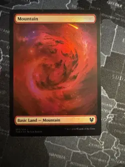 MTG Theros Beyond Death - 1x Foil Mountain #253 - NM - Image 1