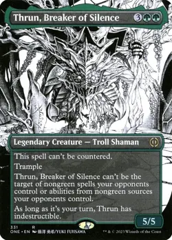 MTG Showcase Phyrexia: All Will Be One ONE Thrun, Breaker of Silence MINT - Image 1