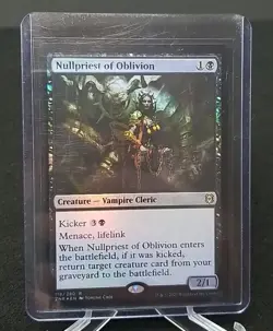 MTG Nullpriest of Oblivion - Foil - Zendikar Rising #118 NM/Never Played - Image 3