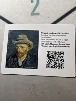 Pokemon x Van Gogh Museum QR Code Card (Does Not Come With Pikachu) - Image 1