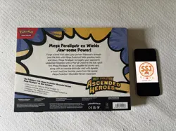 Pokemon Mega Feraligatr ex Box Mega Evolution–Ascended Heroes Promo Booster - Image 2