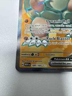 Pokemon TCG - Golem ex 189/165 Sv: Scarlet & Violet 151 Holo - Image 5