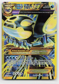 Primal Kyogre EX 96/98 Secret Rare Ancient Origins Pokemon Near Mint - Image 1