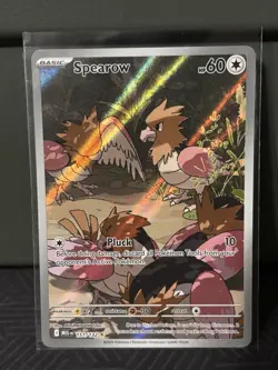Pokemon TCG Spearow 151/132 S&V Mega Evolution Illustration Rare 2025 NM - Image 1