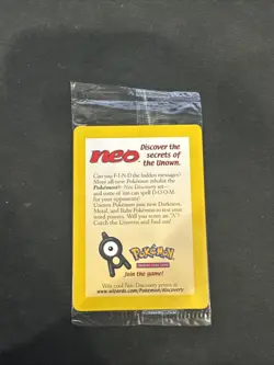 Pokemon Entei Promo 34 Reverse Holo Sealed - Image 1